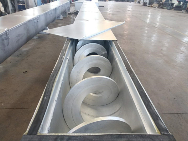 不銹鋼無(wú)軸螺旋輸送機(jī)   污泥專用絞龍輸送機(jī)   重諾廠家定制